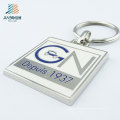 35*33mm Wholesale Enamel Logo Custom Rectangle Metal Car Keyholder